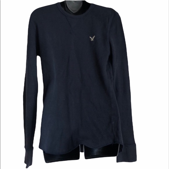 American Eagle long sleeve thermal in Navy